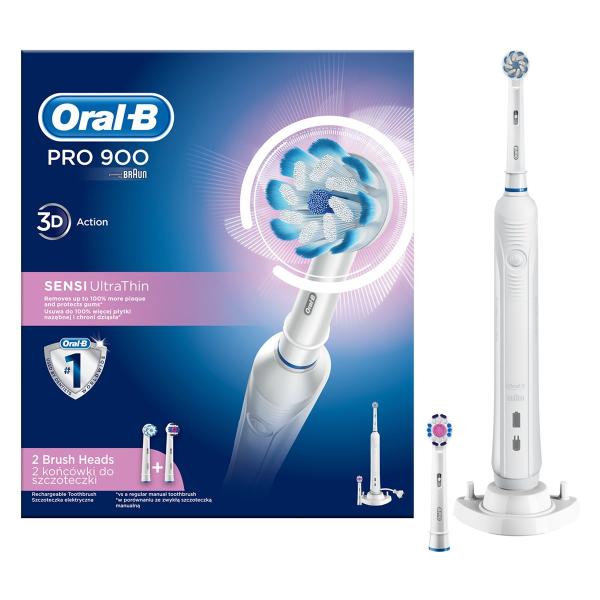 Oral-B Pro 1 900 Sensi UltraThin White